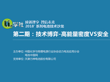 Li+學社 成就鋰享 智信未來 2018'系列電池技術沙龍 第2期:技術博弈-高能量密度VS安全